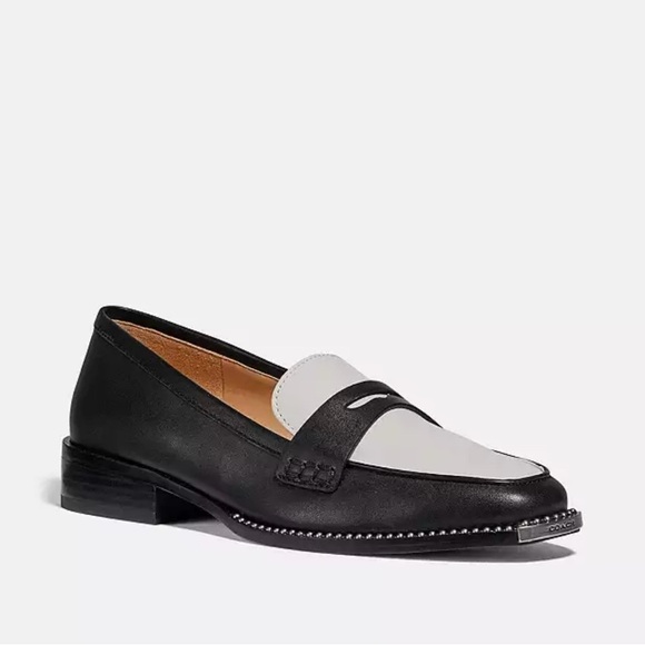 Coach Nelli Leather Loafers - Picture 2 of 6